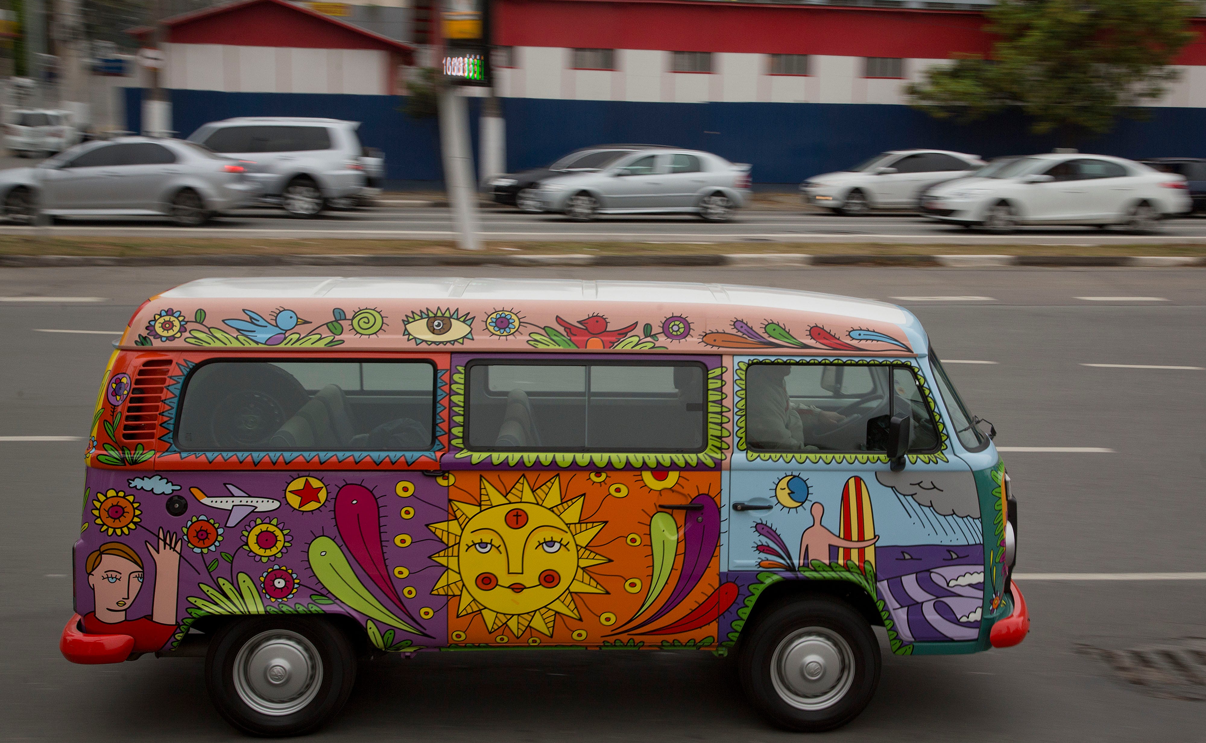 a hippie vans
